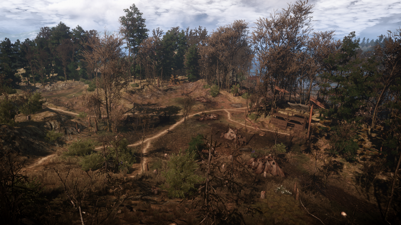 landscape, forest, nature, video games, hill, The Witcher 3 Wild Hunt landscape, forest, nature, video games, hill, The Witcher 3 Wild Hunt