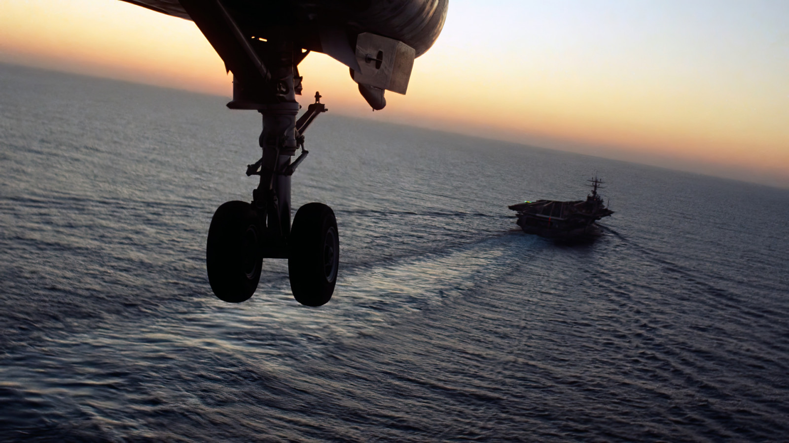 Wallpaper Top Gun, movies, film stills, sky, sea, aircraft carrier
