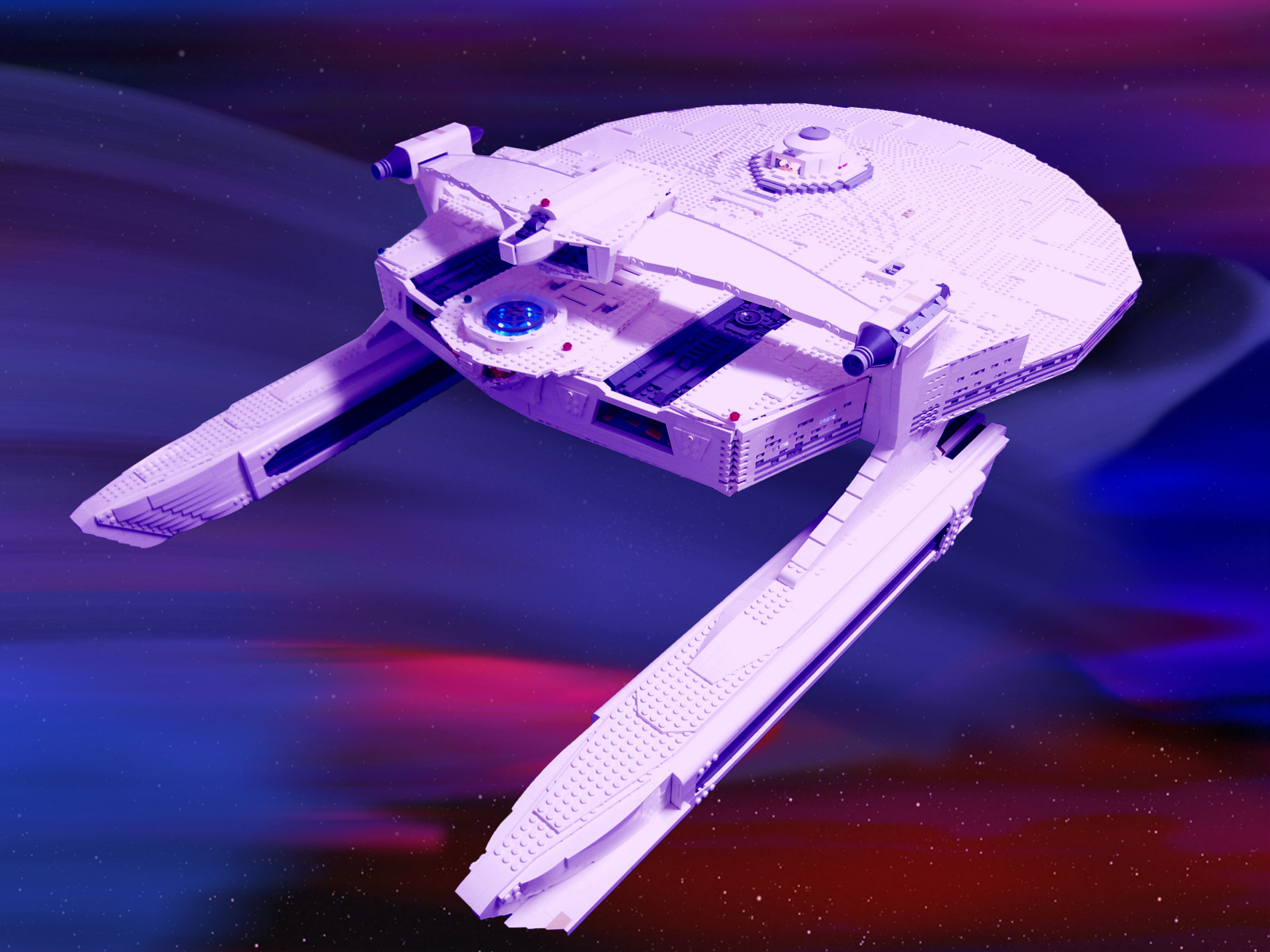 StarTrek, LEGO, prostor, scifi, závislý, Wrathofkhan, Ussreliant