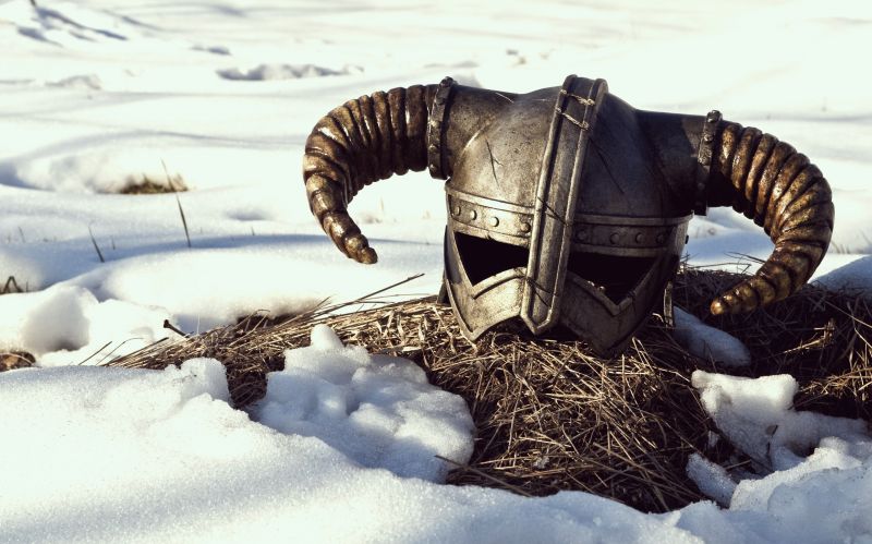 videohry, sníh, zima, helma, The Elder Scrolls V Skyrim, počasí videohry, sníh, zima, helma, The Elder Scrolls V Skyrim, počasí