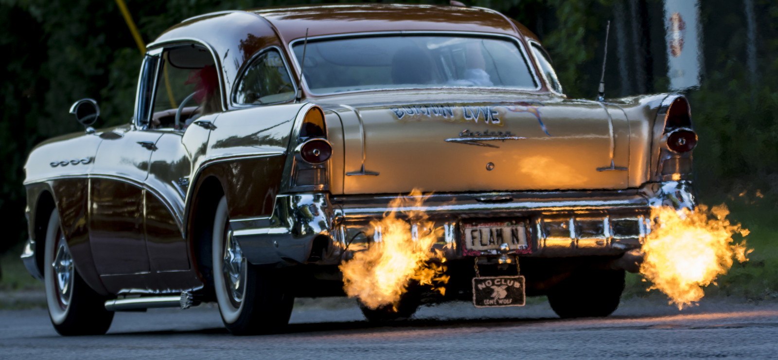 Wallpaper Nikon, Buick, classic car, Wisconsin, parade, 1957, tamron