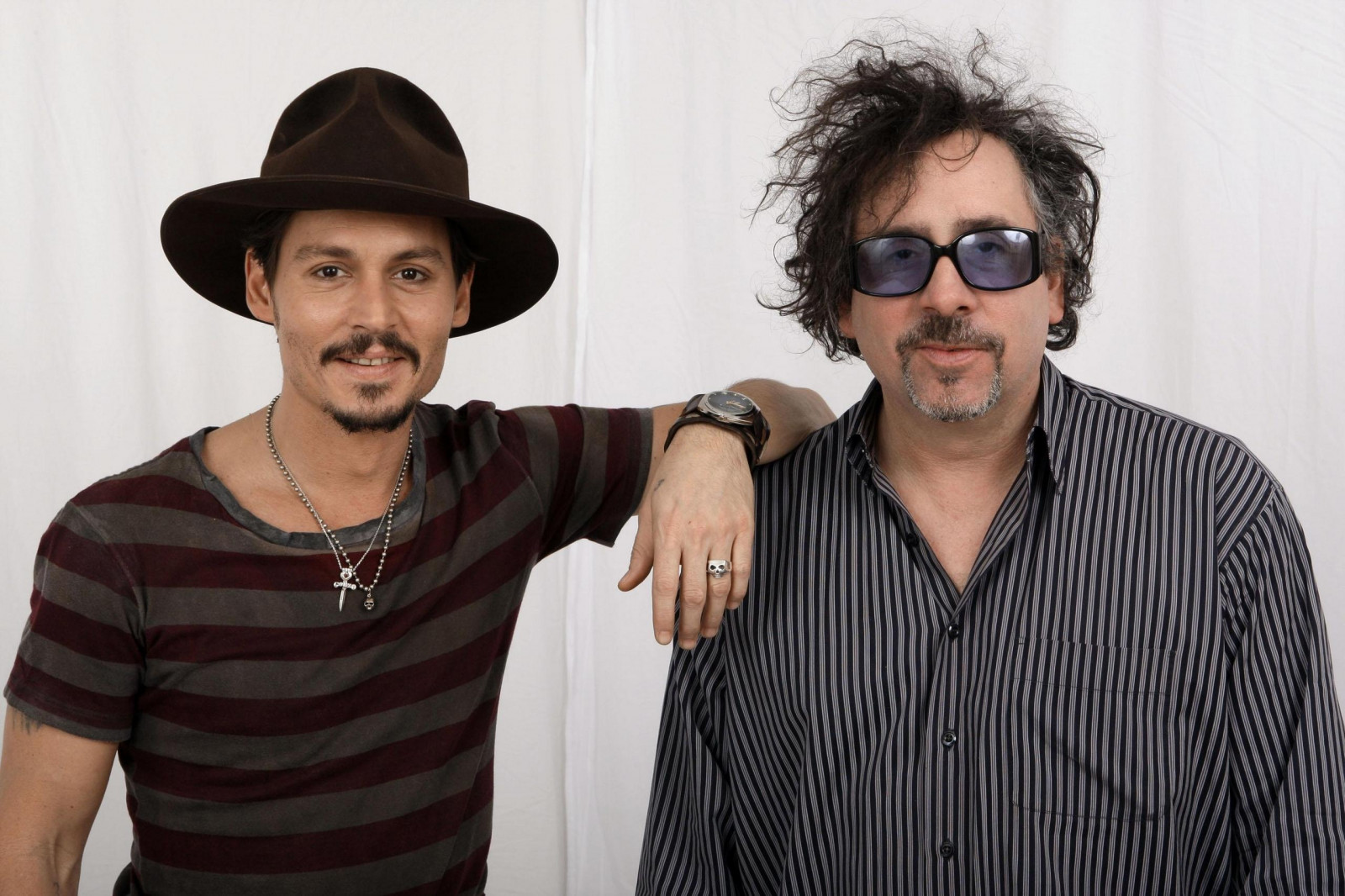 Johnny Depp, Tim Burton, näyttelijä, johtaja, julkkikset, työtovereiden