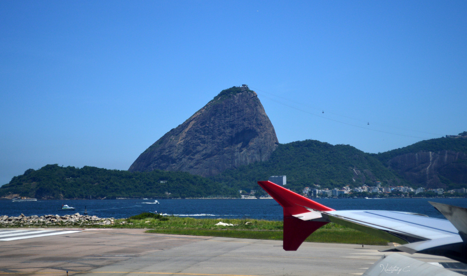 město, Cidade, Brazílie, nebe, hory, Rio, Brasil, Rio de Janeiro, letoun, letiště, skály, cidademaravilhosa, Aeroporto, CEU, aviao