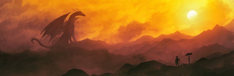 slunečnímu záření, fantasy umění, západ slunce, umělecká díla, svítání, drak slunečnímu záření, fantasy umění, západ slunce, umělecká díla, svítání, drak
