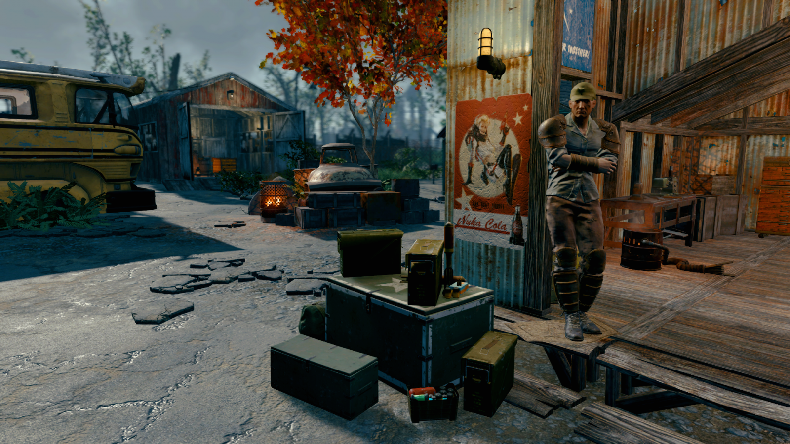 Fallout 4, Xbox One, majetek, UMĚNÍ, Snímek obrazovky, 1920x1080 px, turistická atrakce