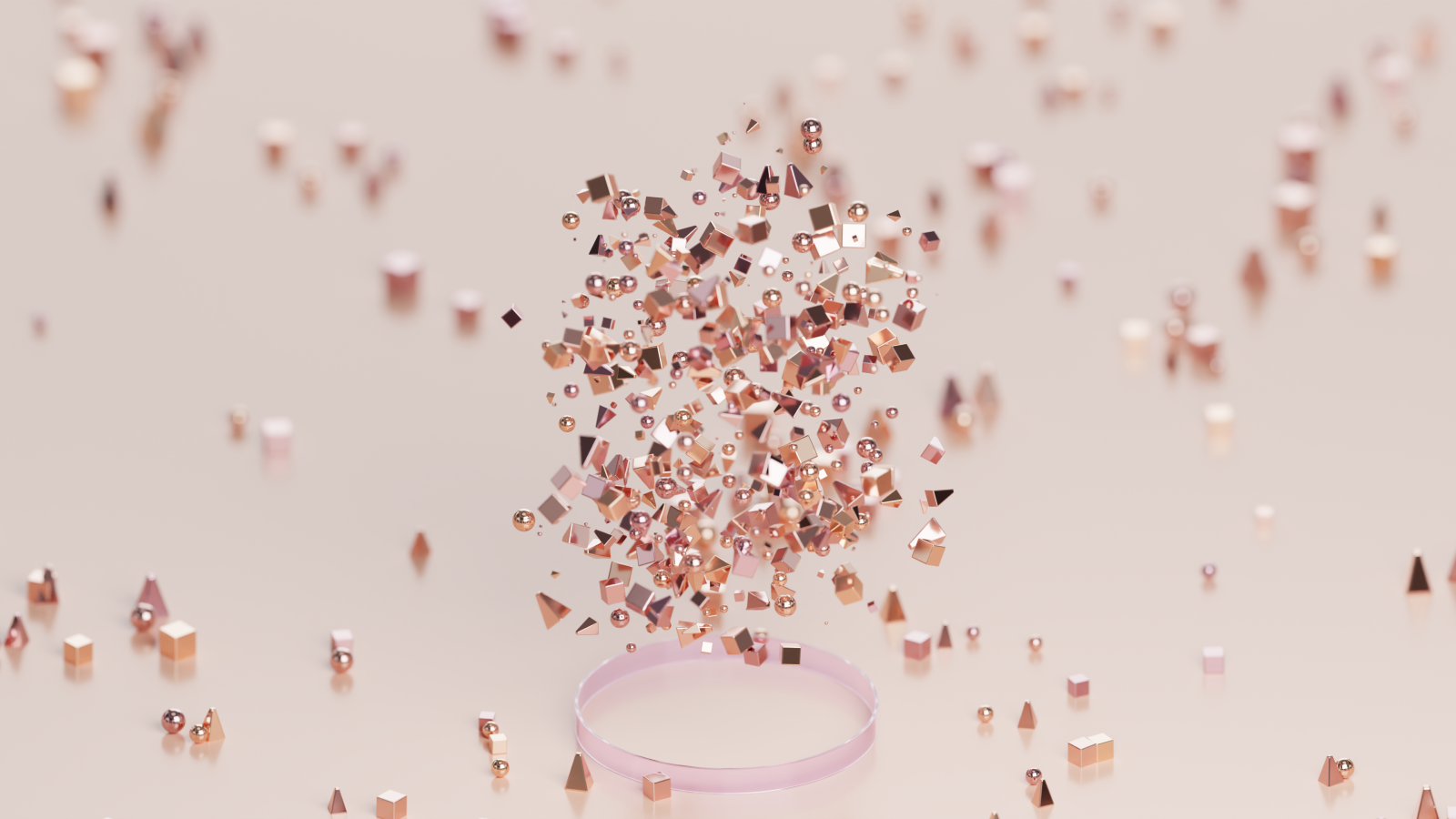 3D Abstract, barvitý, jasný