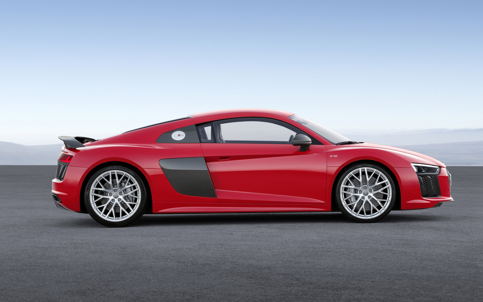 デスクトップ壁紙 : 赤い車, スーパーカー, スポーツカー, アウディR8, クーペ, パフォーマンスカー, ホイール, 3840x2400 ...