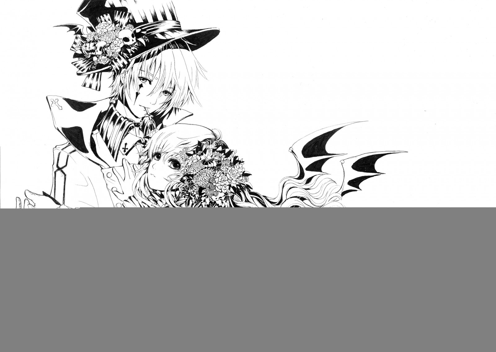 desen, ilustrare, Halloween, linie de arta, desen animat, demon, schite, costume, schiță, 3480x2472 px