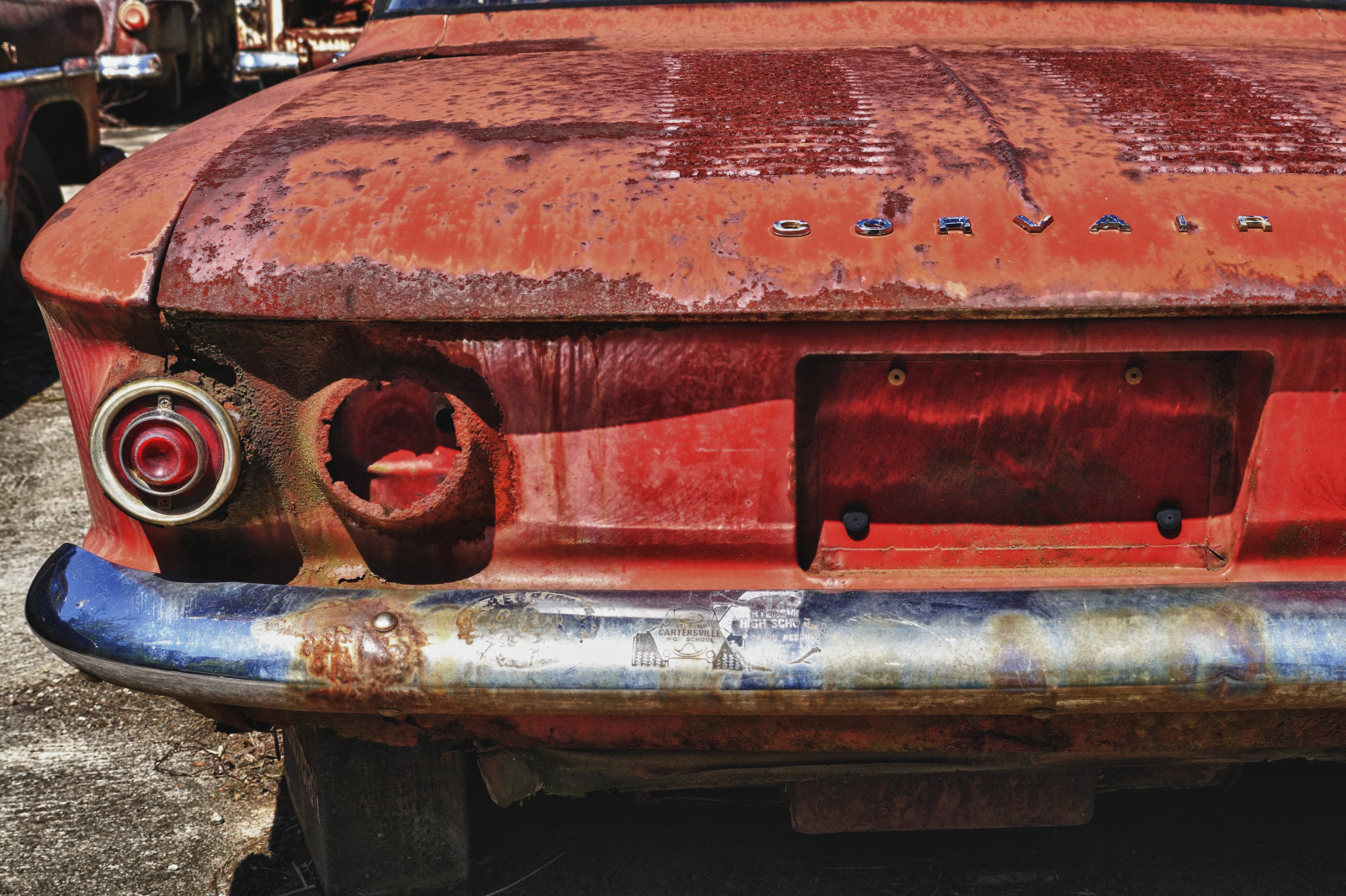 สีขาว, รถ, สีแดง, ยานพาหนะ, ไม้, สนิม, HDR, โซนี่, จอร์เจีย, รถโบราณ, เชฟโรเลต, Chevy, สนิม, nik, อัตโนมัติ, รถยนต์, คลาสสิก, อัลฟา, Slt, ga, การออกแบบยานยนต์, ภายนอกยานยนต์, รถครอบครัว, รถกะทัดรัด, ยานยนต์, oldcarcity, a58, corvair