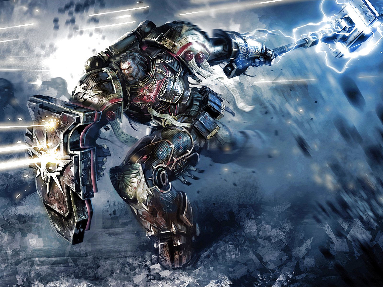 デスクトップ壁紙 1600x10 Px アクション ダーク ファンタジー Fi 戦う 科学 戦争 ウォーハンマー 戦士 1600x10 Wallbase デスクトップ壁紙 Wallhere