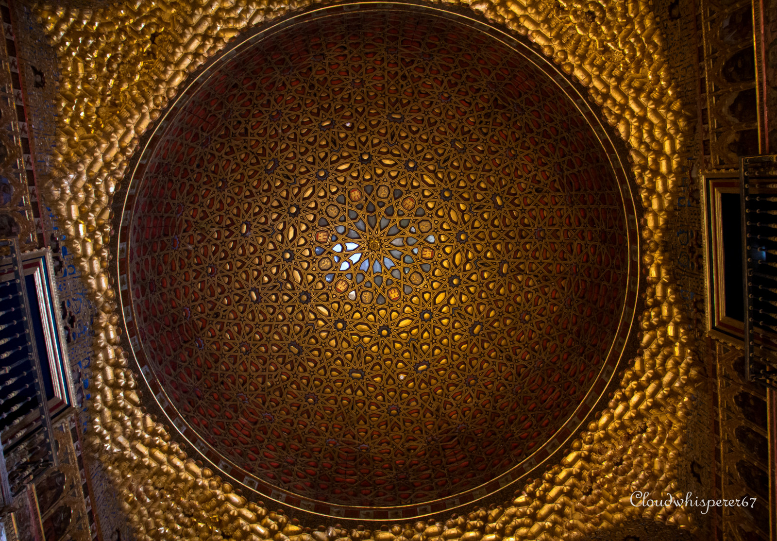 kupole, kruh, symetrie, noc, počítač tapeta, oblouk, textura