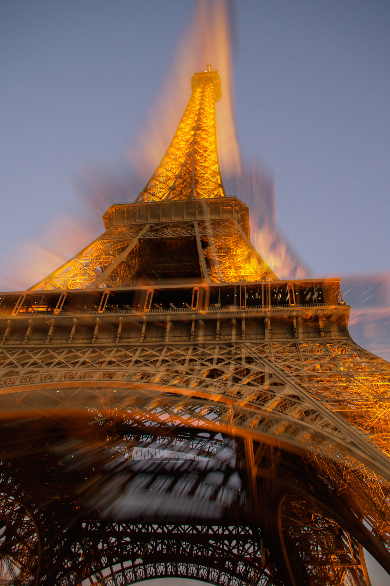 chrám, město, ulice, architektura, odraz, večer, věž, Francie, Paříž, soumrak, památník, Soumrak, skymmning, euorpe, ledefrance, Frankrike, fr, architektura, kv ll, Eiffelova věž, toureiffel, skymning, mezník