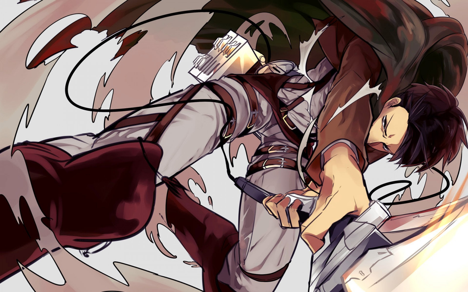 ilustrace, anime, kreslená pohádka, Shingeki no Kyojin, Levi Ackerman, mangaka, comics umělec, komiks