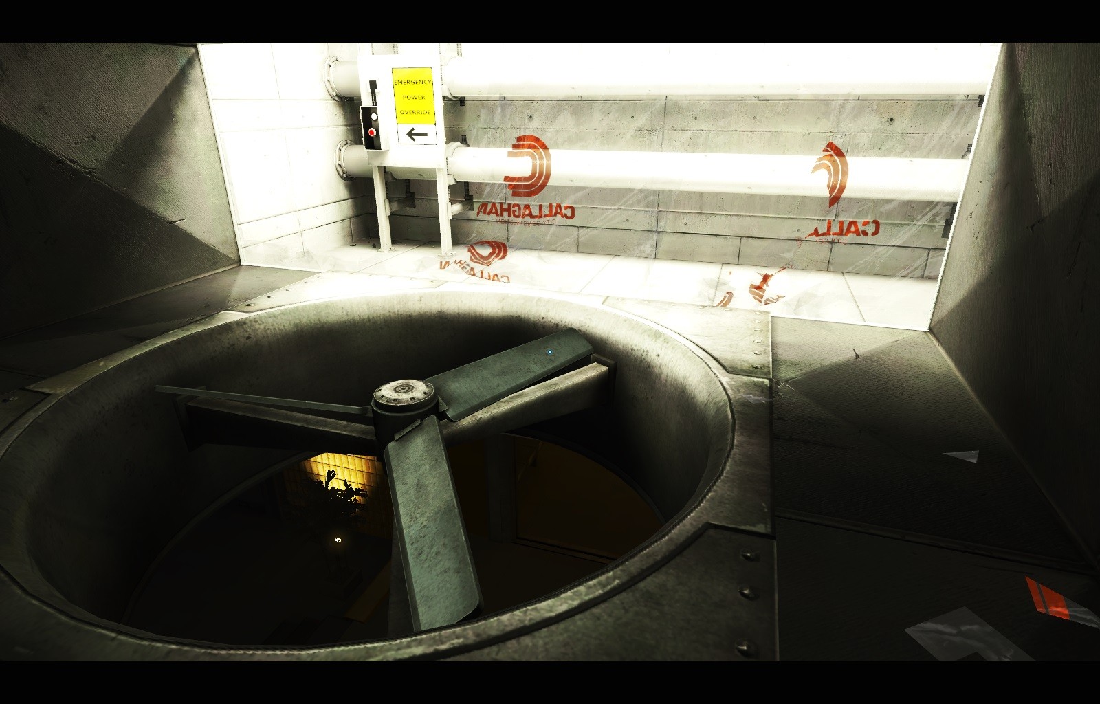 turbíny, Hrana zrcadla, světlo, tvar, tma, Snímek obrazovky