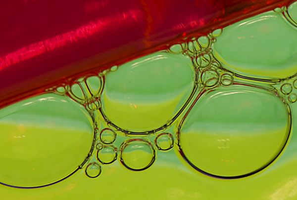 Macro,bolhas,abstrato