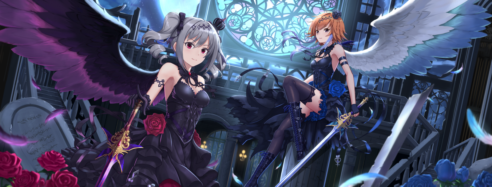 Wallpaper anime girls, maitake maitake1234, artwork, THE email