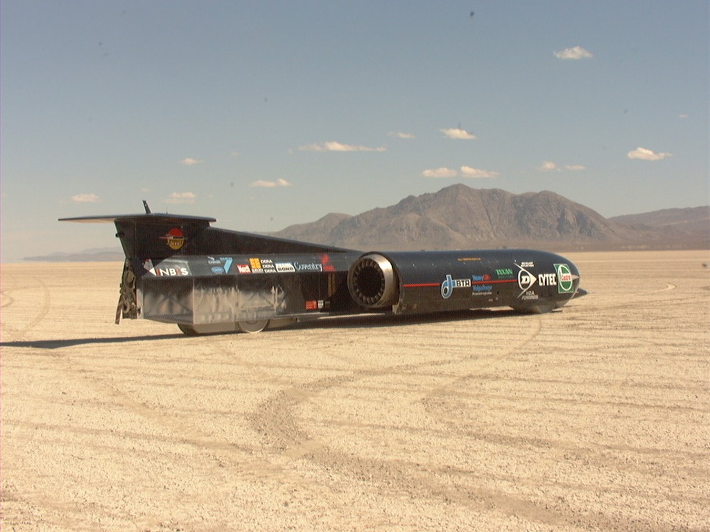 vozidlo, letoun, letadlo, doprava, Let, netcarshow, netcar, obrázky vozidel, photo auto, letectví, 1997, Tah, Super Sonic Car, Atmosféra Země