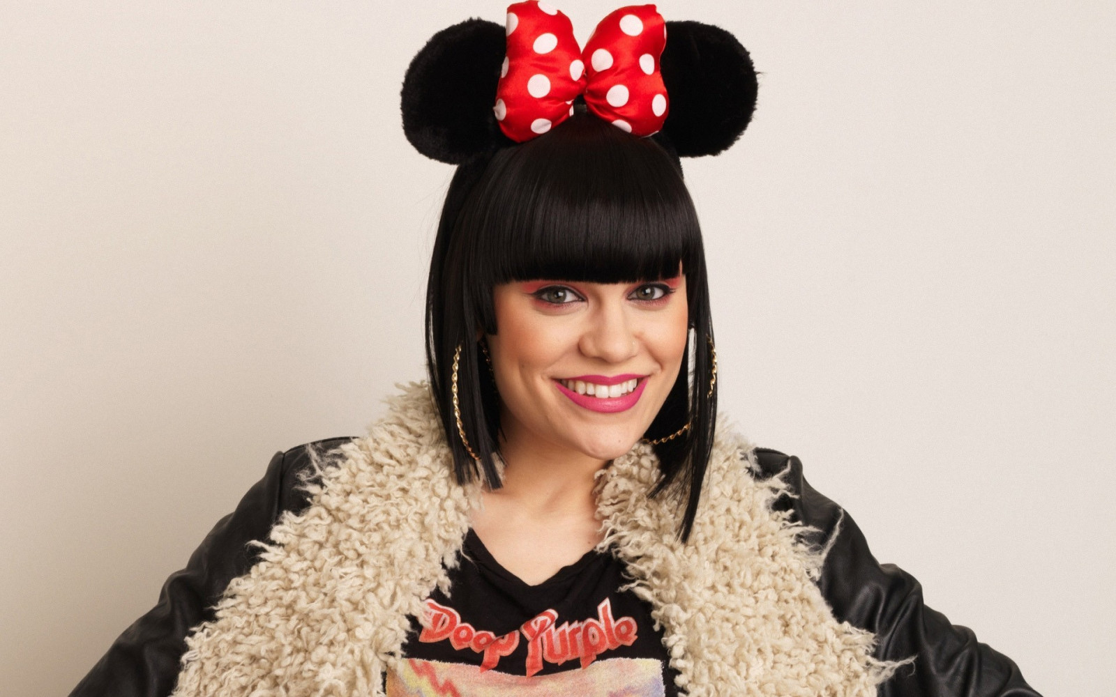 Wallpaper black, clothing, Jessie J, woman, cap, costume, hairstyle