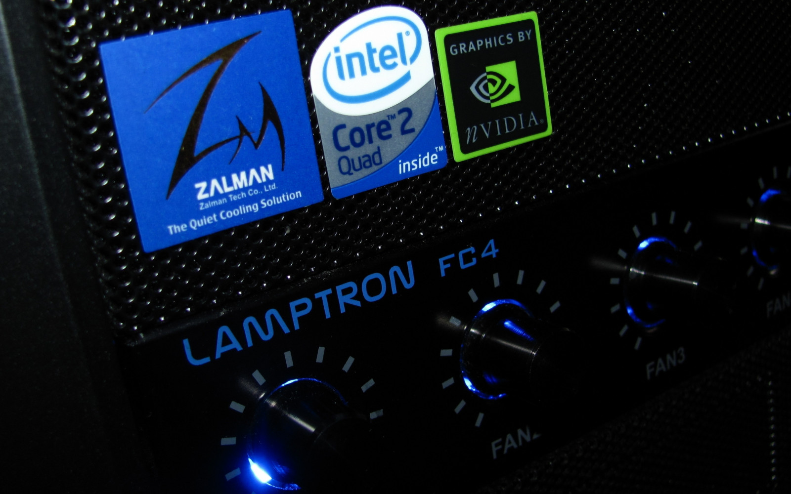 zalman, core 2 quad, computer, system unit, Nvidia