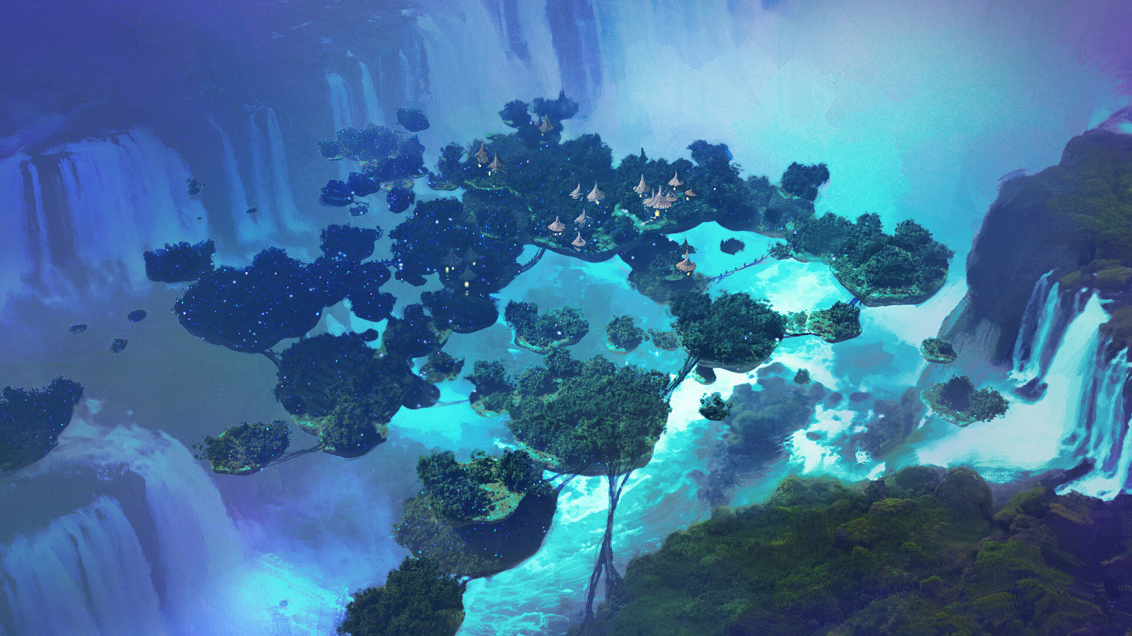 kunstværk, Digital kunst, natur