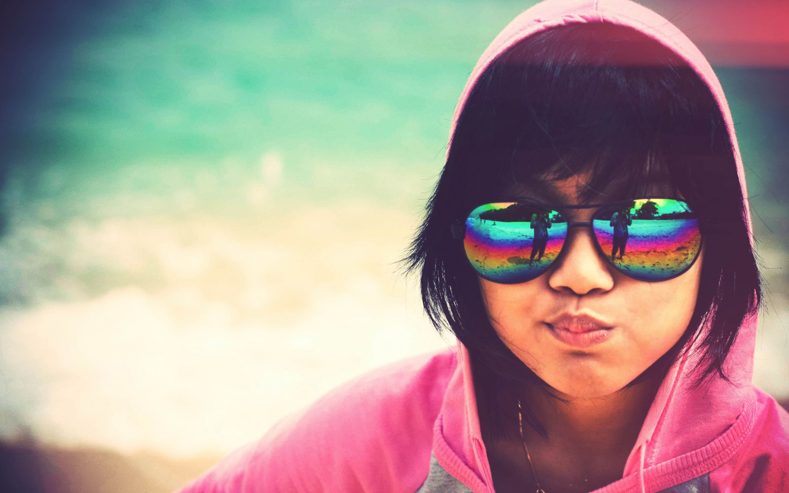 Wallpaper girl, hood, goggles, emotions 2560x1600 CoolWallpapers 1050255 HD Wallpapers