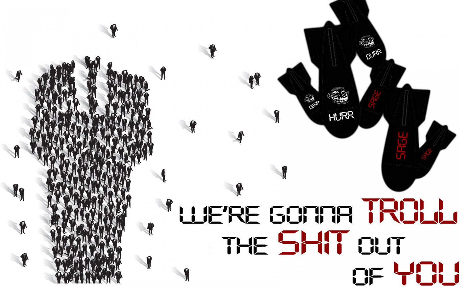 illustrazione, marca, faccia da stupido, mano, dito, font