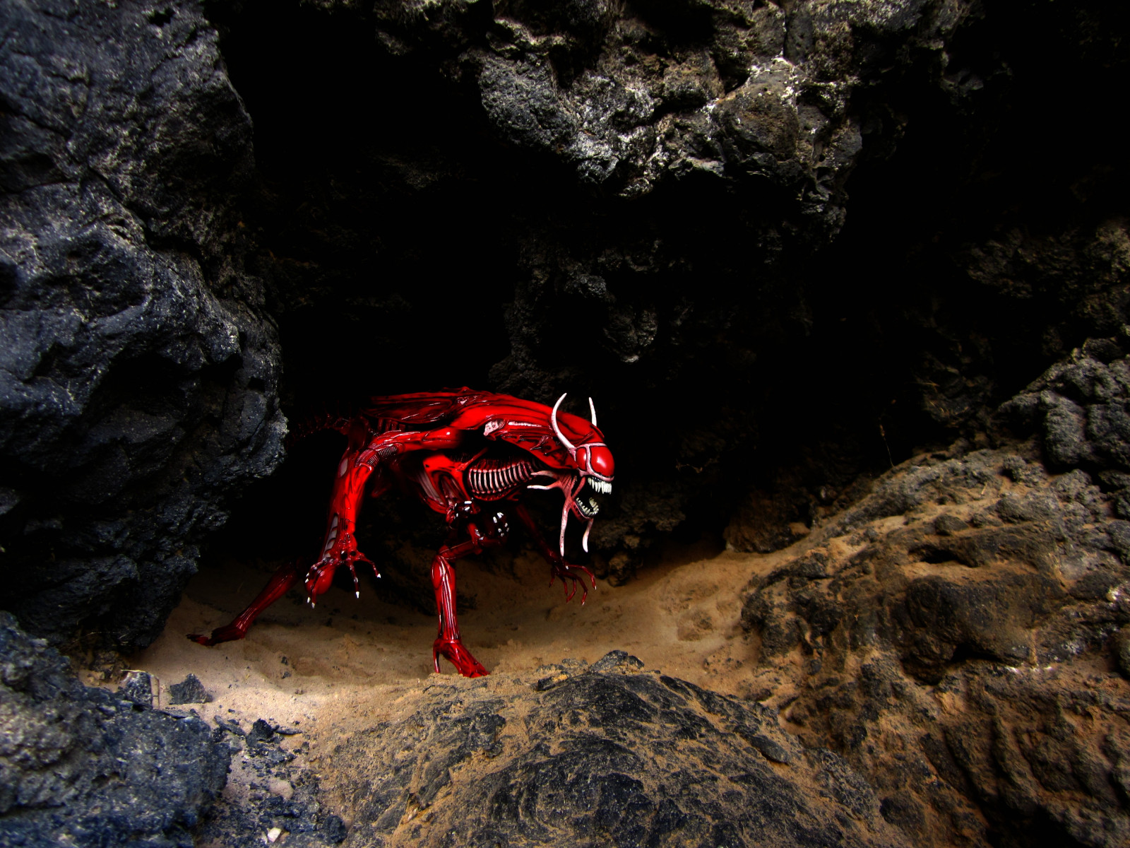 NECA, mimozemšťan, Alienqueen, hračky, toyphotography, akční figurky, Perrinebridgehellmouth, Xenomorph, cizinci