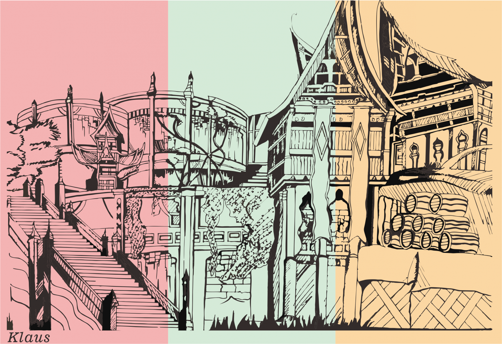 lidé, Constructicons, schody, budova