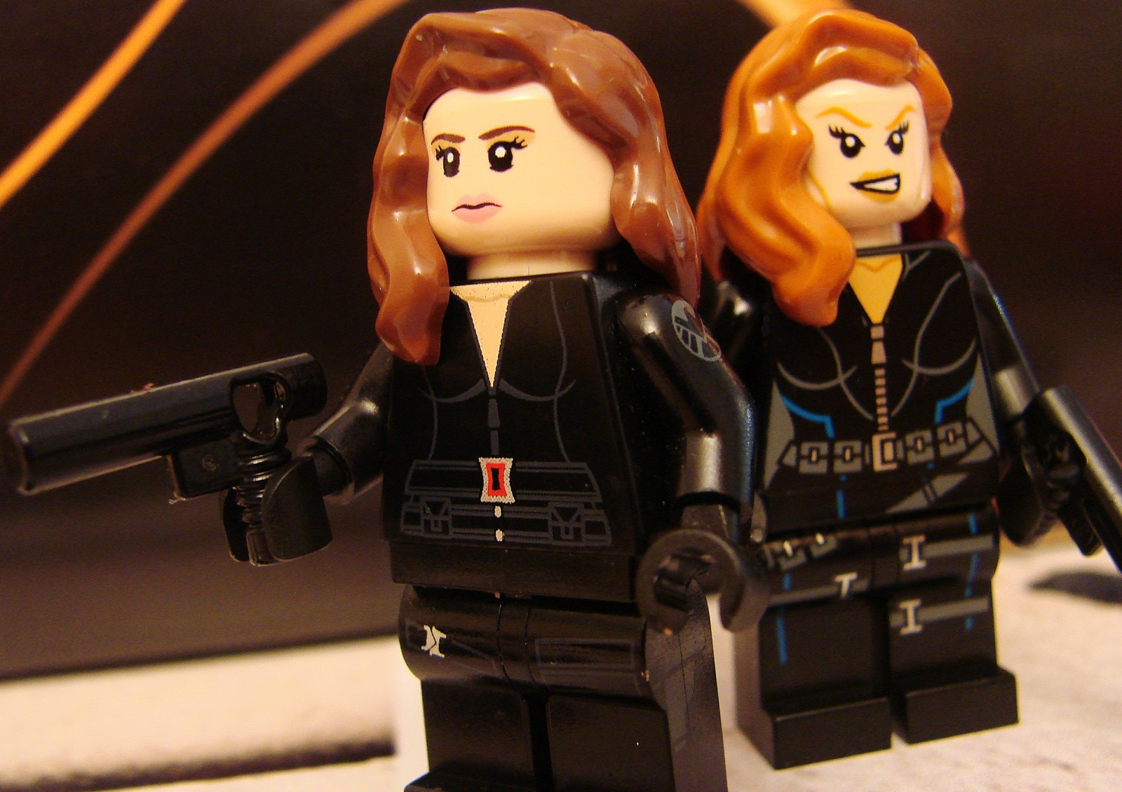 Černá, LEGO, super, hrdinové, minifig, minifigs, Zvyk, zázrak, vdova, Christo, minifigure, minifigures