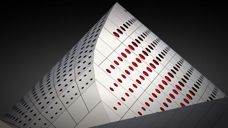 建造,摩天大楼,塔楼,汽车设计,三角形,长方形