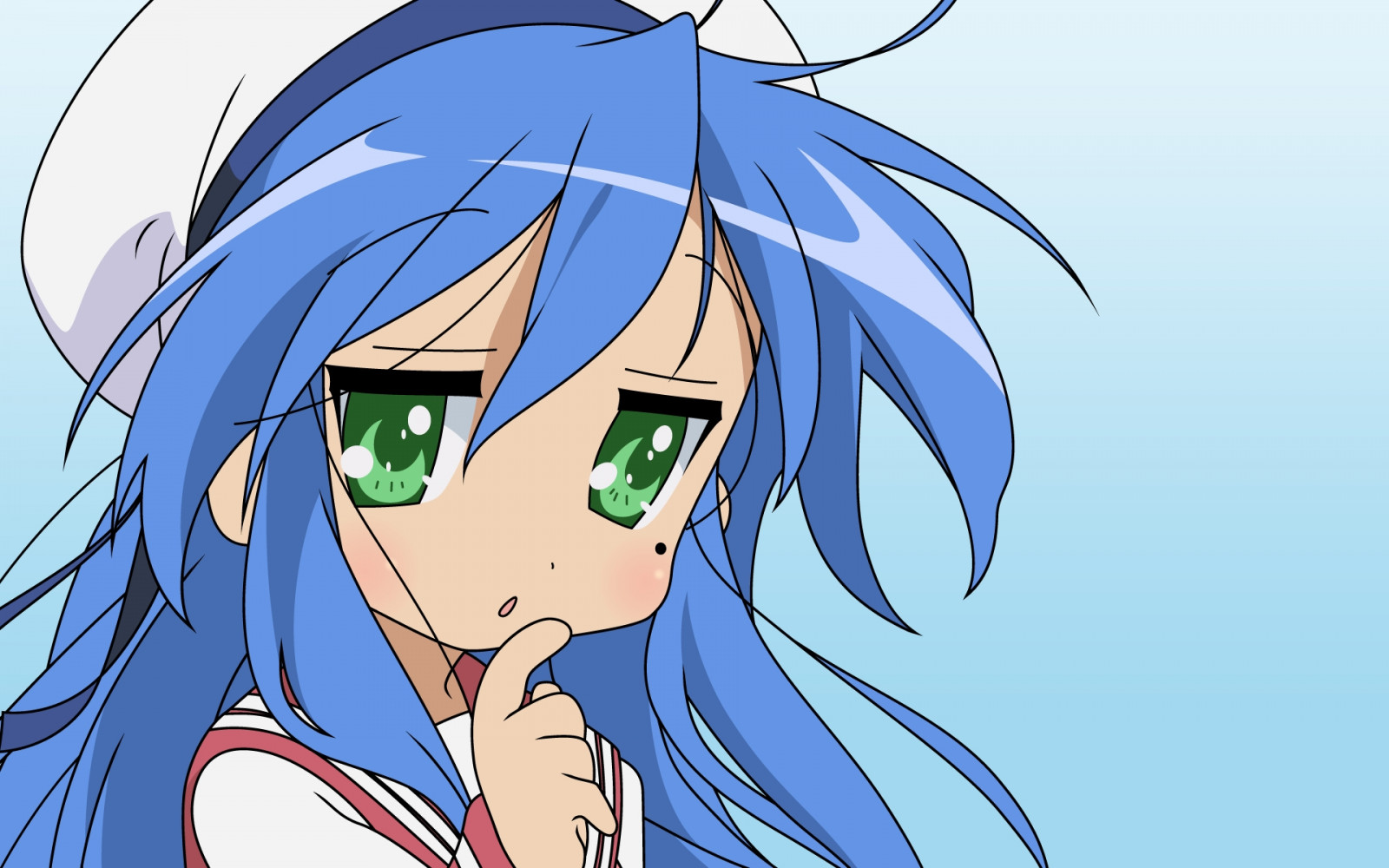 ภาพประกอบ, อะนิเมะ, งานศิลปะ, Da Capo, Lucky Star, Izumi Konata, Shirakawa Kotori, หญิงสาว, นิ้ว, มังงะ, รอบคอบ, ตาโต