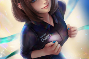 Sam Samsung Virtual Assistant Wallpaper Hd Wallpapers Wallhere