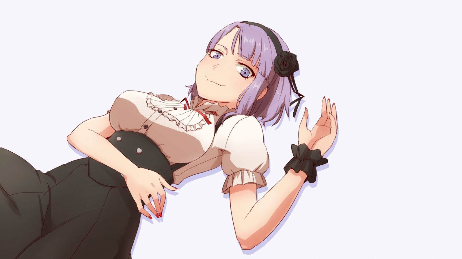 ilustrace, anime, anime dívky, kreslená pohádka, Dagashi Kashi, Shidare Hotaru, pusa, Osoba, mangaka, interakce