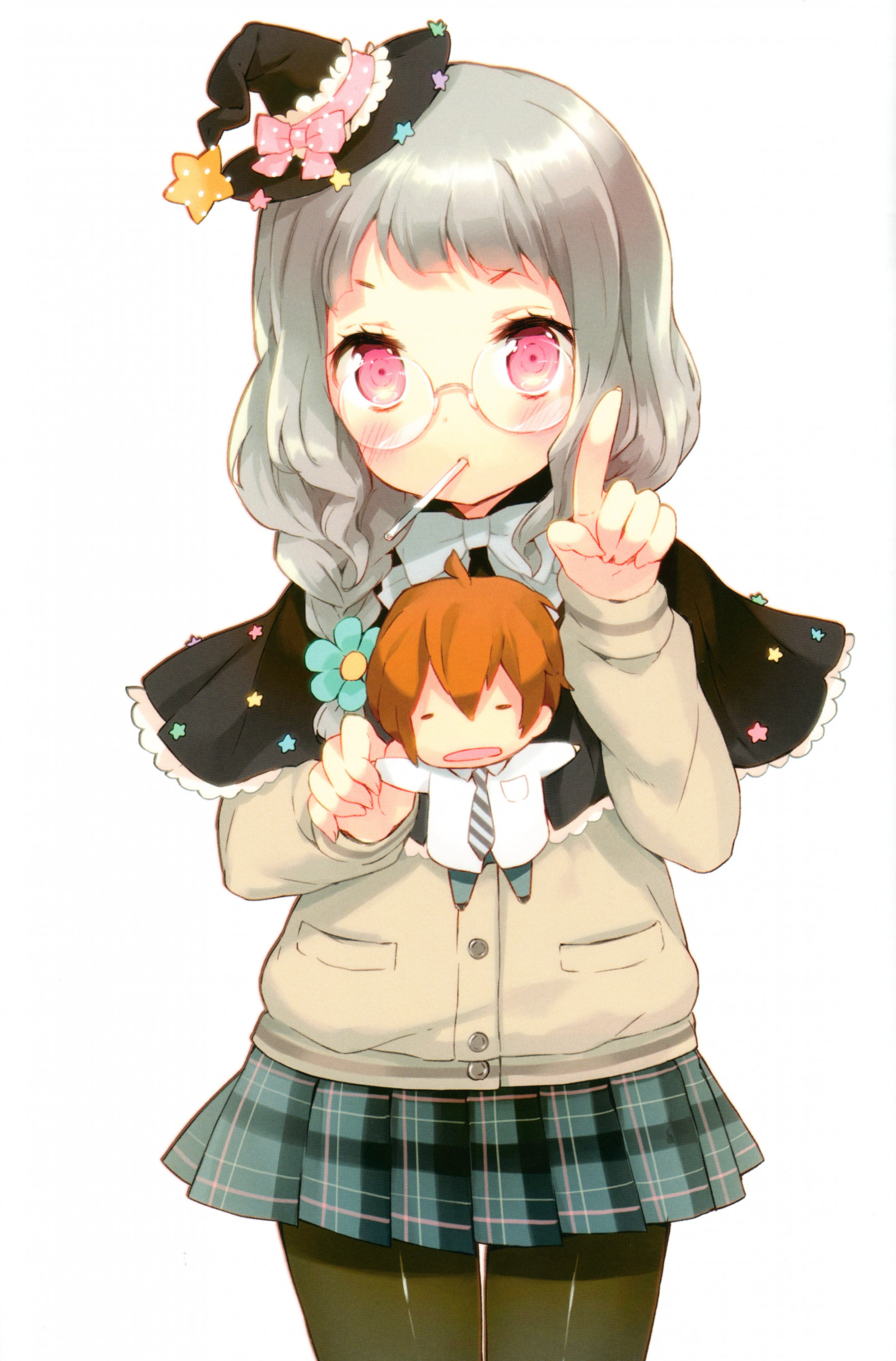 ilustrace, anime, anime dívky, kreslená pohádka, Kono naka ni Hitori Imouto ga Iru, Sagara Mei, mangaka