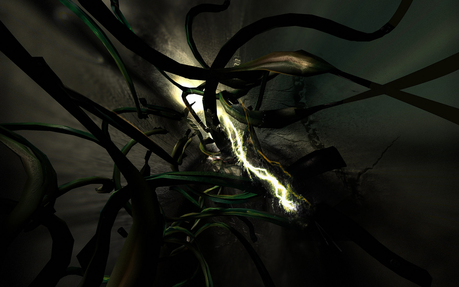 oheň, exploze, strom, rostlina, tma, obrovský, počítač tapeta, hrozný