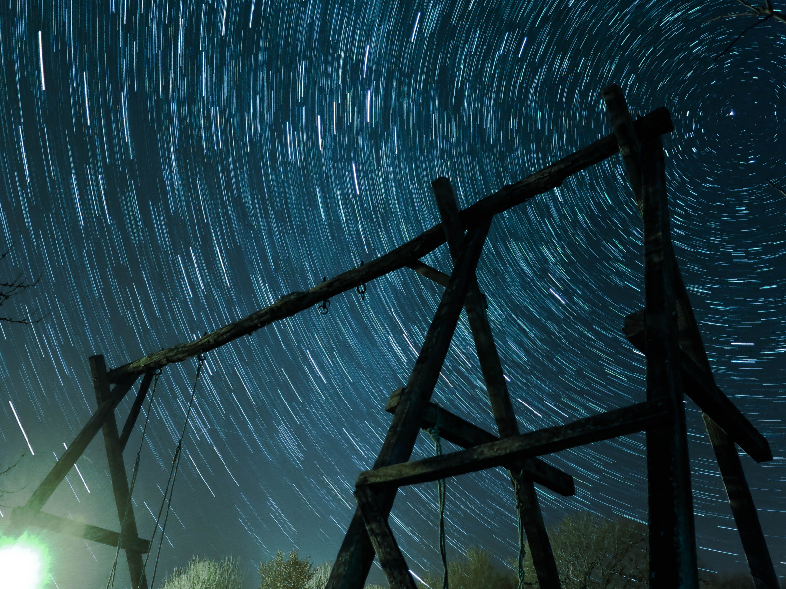 Wallpaper sunlight, water, reflection, sky, stars, branch, blue