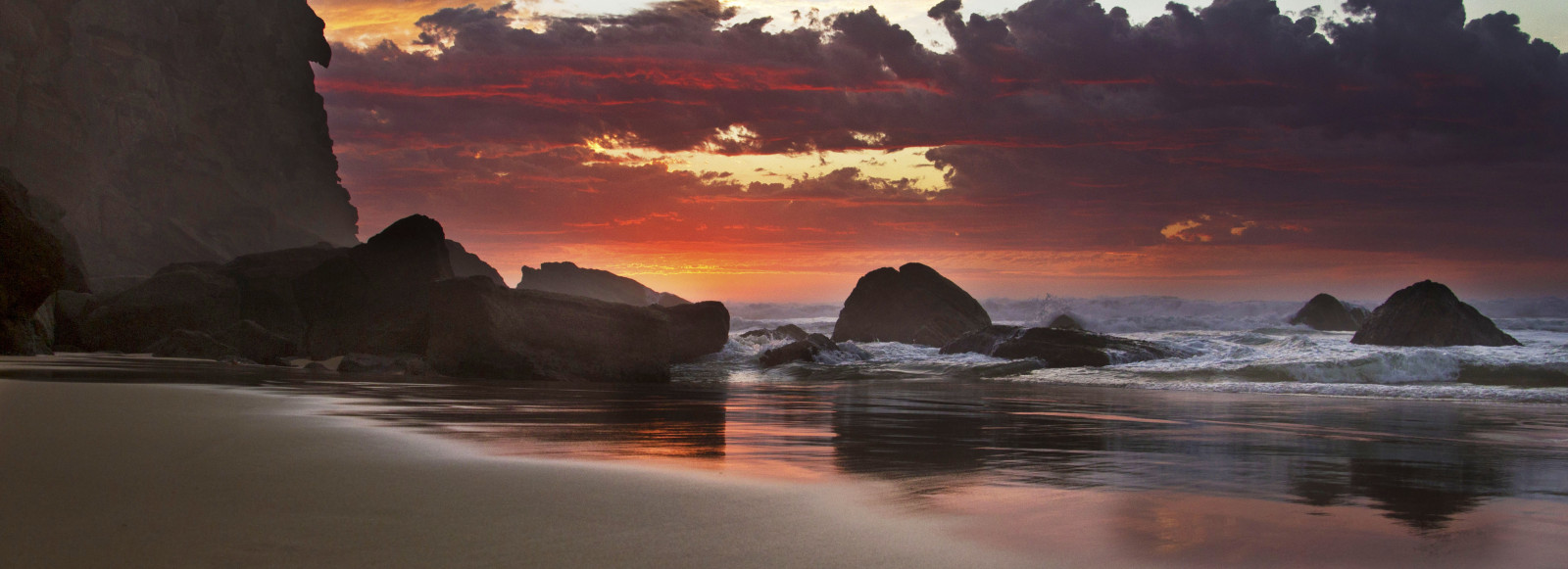 ryšavý, západ slunce, moře, záliv, voda, Skála, pobřeží, odraz, mraky, pláž, svítání, večer, ráno, pobřeží, útes, Kánon, skály, soumrak, Newcastle, Surfovat, Terén, mrak, svítání, prozkoumat, oceán, vlna, barva, eos, NSW, atmosférický jev, tělo z vody, mořská vlna