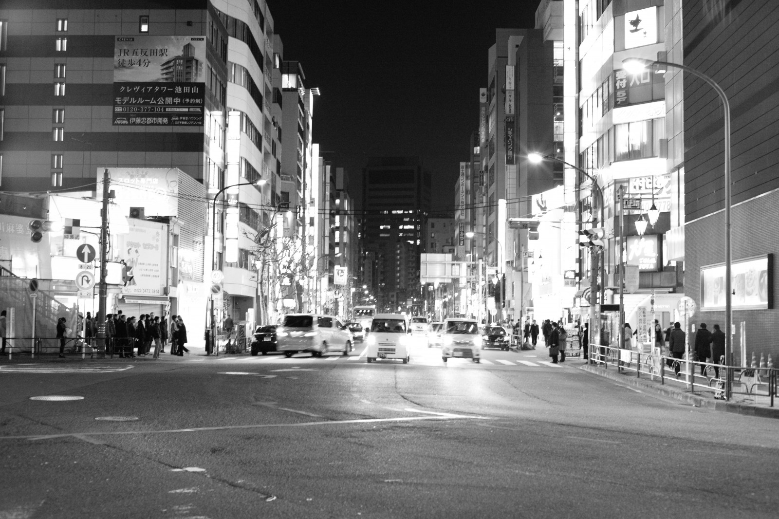 ขาวดำ, เมือง, ถนน, cityscape, กลางคืน, ถนน, การถ่ายภาพ, Leica, มหานคร, โตเกียว, โครงสร้างพื้นฐาน, M, คนเดินเท้า, ตัวเมือง, bw, แสง, รูปร่าง, Zeiss, carlzeiss, leicam, typ240, Gotanda, ระนาบ, planar250, 250, เลน, เขตเมือง, ดำและขาว, ถ่ายภาพขาวดำ, นิคมอุตสาหกรรมของมนุษย์, ย่าน, ย่านที่อยู่อาศัย, โครงสร้าง nonbuilding