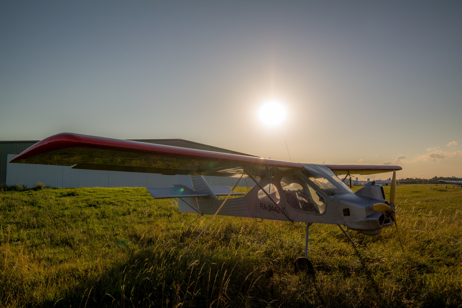 Güneş, 30, uçak, Samsung, Flugzeug, Sonne, Nx, Nx30