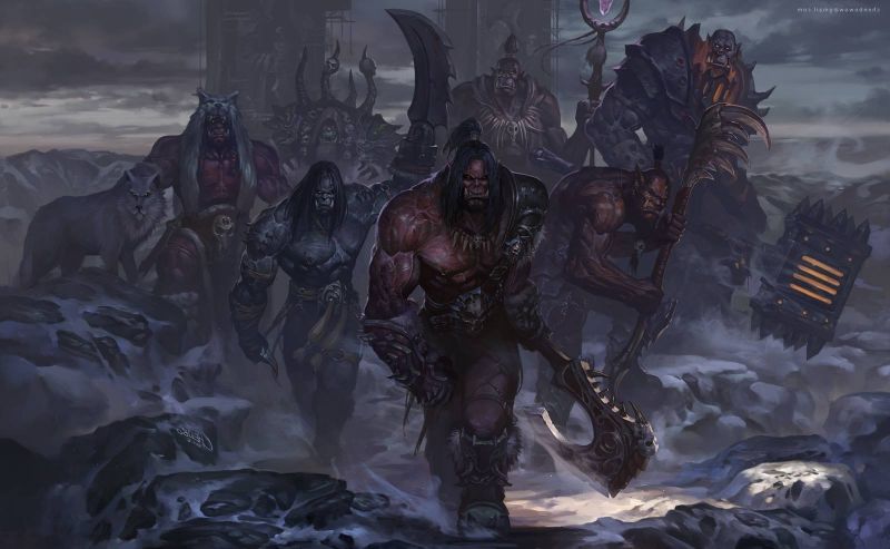 1600x986 px,ファンアート,ワールドオブウォークラフト