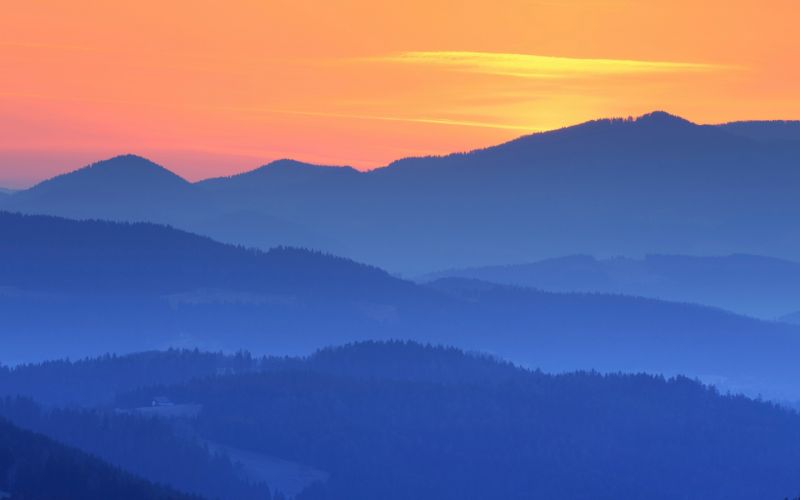 krajina, hory, západ slunce, kopec, Příroda, fotografování krajina, hory, západ slunce, kopec, Příroda, fotografování