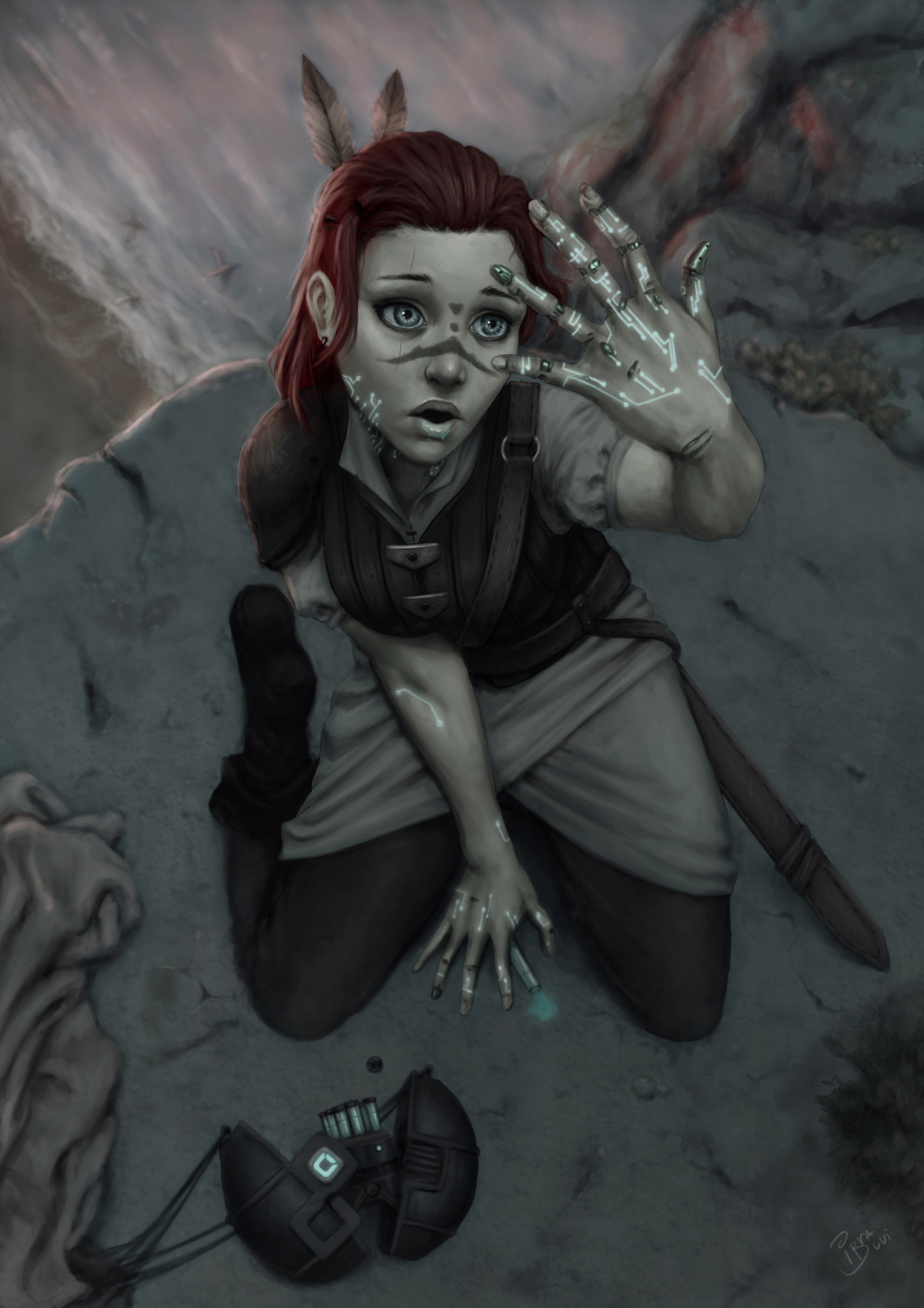 Fantasy kunst, futuristisk, tegneserier, mytologi, skærmbillede, fiktiv karakter