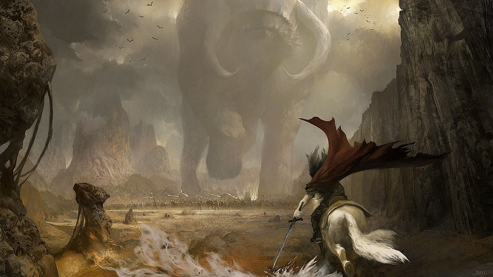 Fantasy art, mitologia, immagine dello schermo
