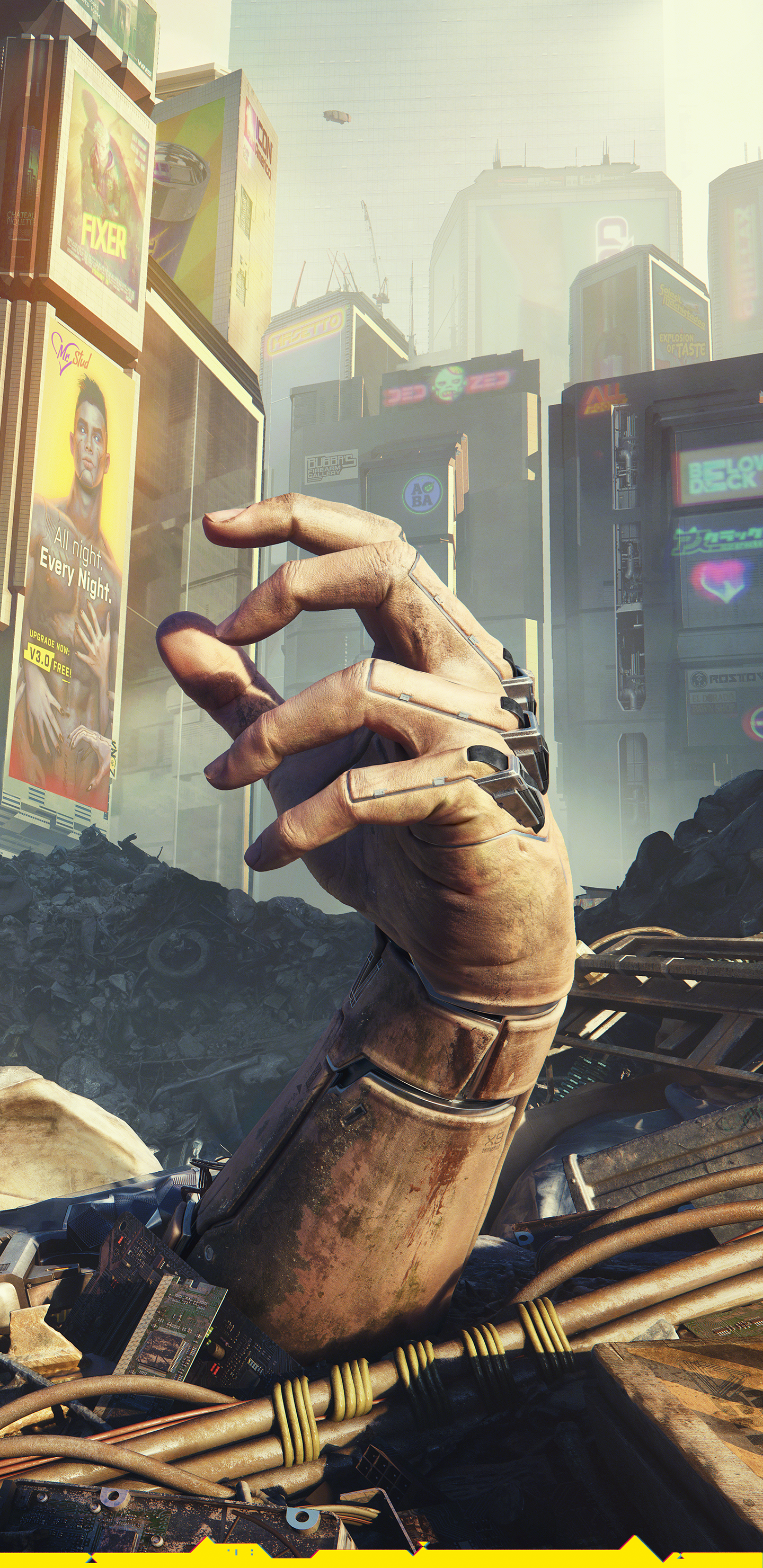 Cyberpunk 2077, Video Game Art, jocuri video, futurist
