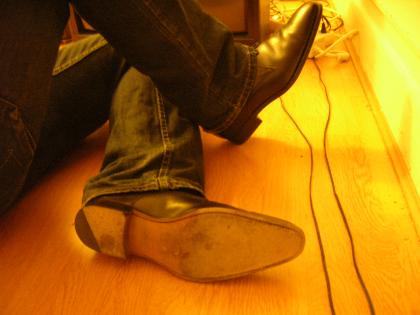 Černá, obuv, šaty