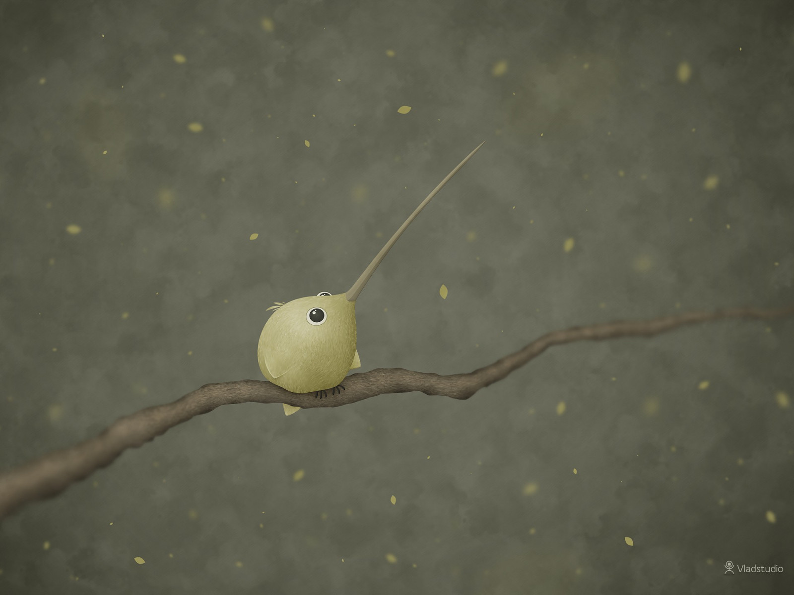 pixel art, Příroda, minimalismus, větev, zelená, Volně žijících živočichů, obojživelník, hlemýžď, Vladstudio, list, květ, fauna, zblízka, makro fotografie, bezobratlý, šneci a slimáci