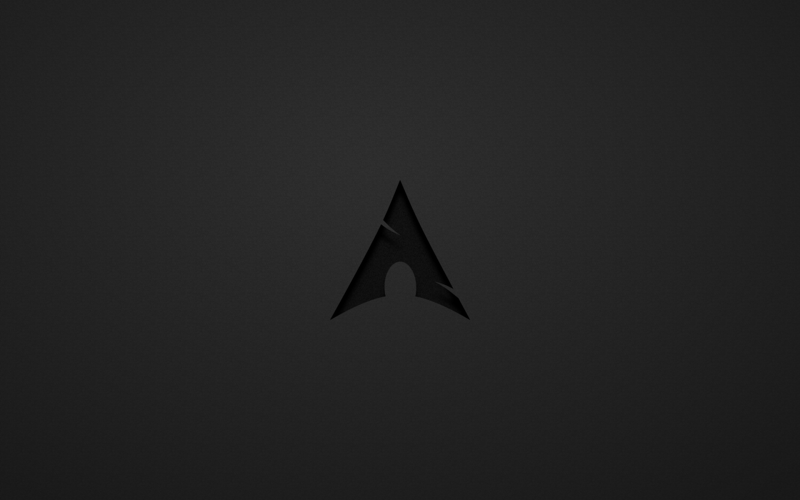 arch Linux, Linux, tmavě šedá, archlinux, minimalismus