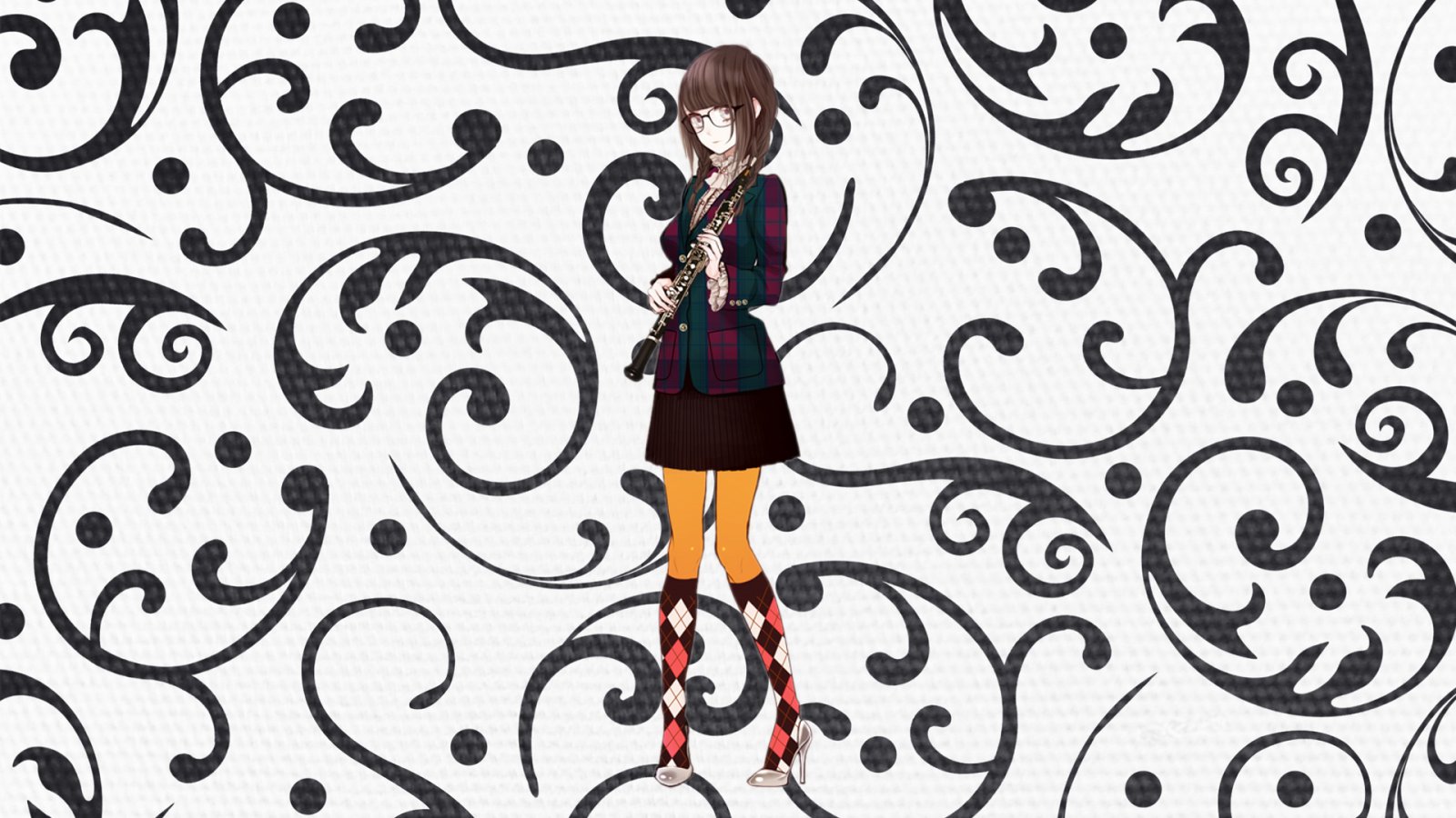 musik, orkester, Anime piger, anime