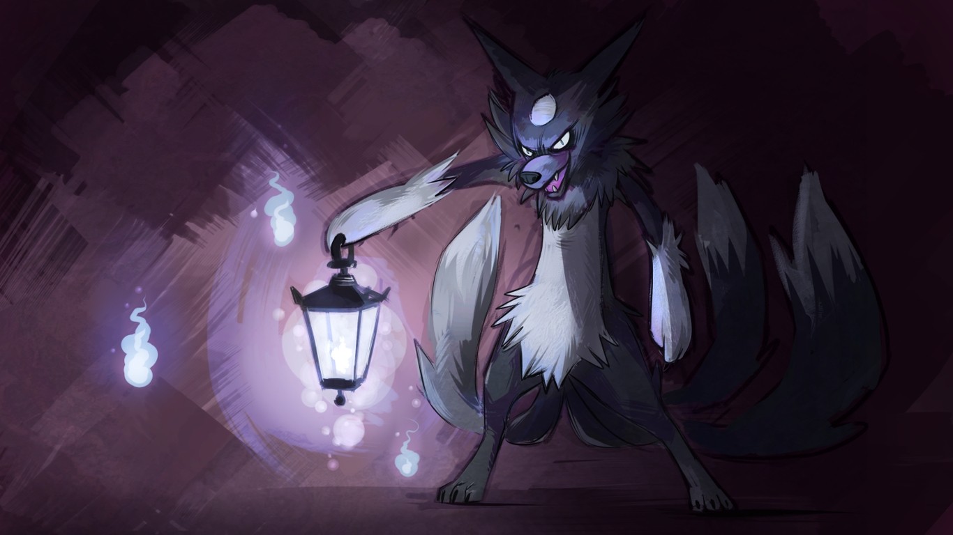 illustrazione, anime, peloso, Anthro, oscurità, ala, immagine dello schermo, sfondo del computer, personaggio fittizio