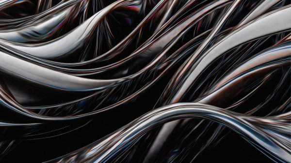 abstract,3D Abstract,illustration,graphic design,dark background,gradient